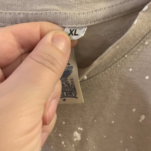 Jungmaven Splatter Baja Long Sleeve Tee - Canvas / XL - Picture 2 of 3